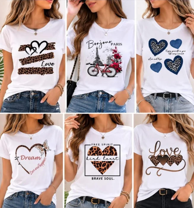 Remeras Estampado de Mujer