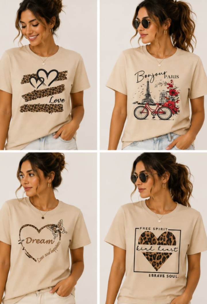 Remeras Estampado de Mujer - Imagen 2