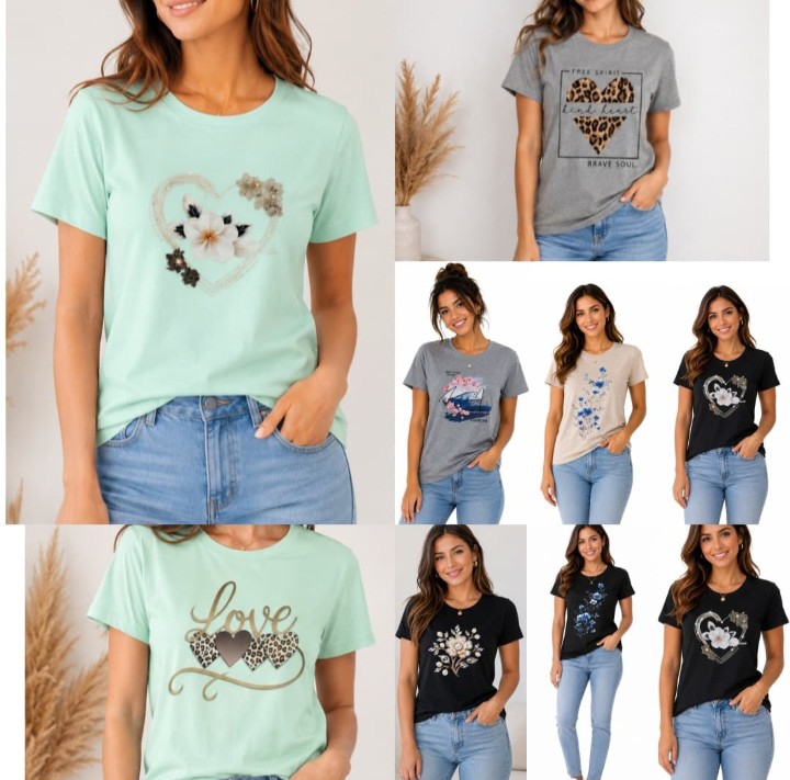 Remeras Estampado de Mujer - Imagen 3