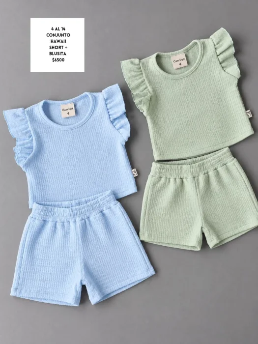 Conjunto Hawaii Short + Blusita