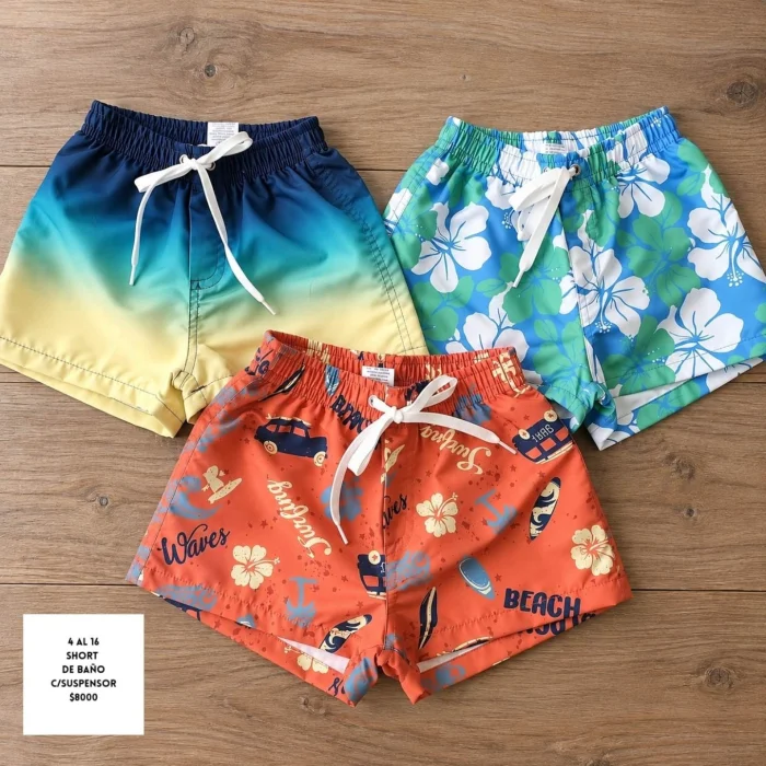 Short de Baño con Suspensor