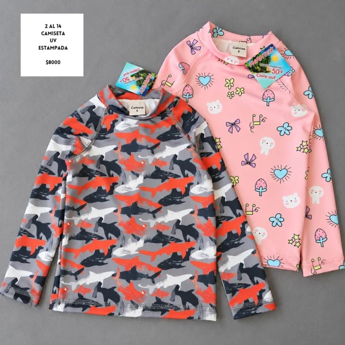 Camiseta Uv Estampada