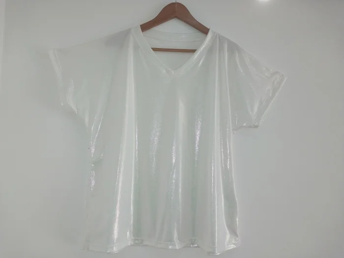 Remeras con Brillo Damas Escot V