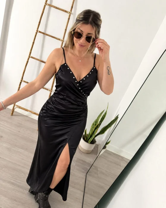 Vestidos Saten