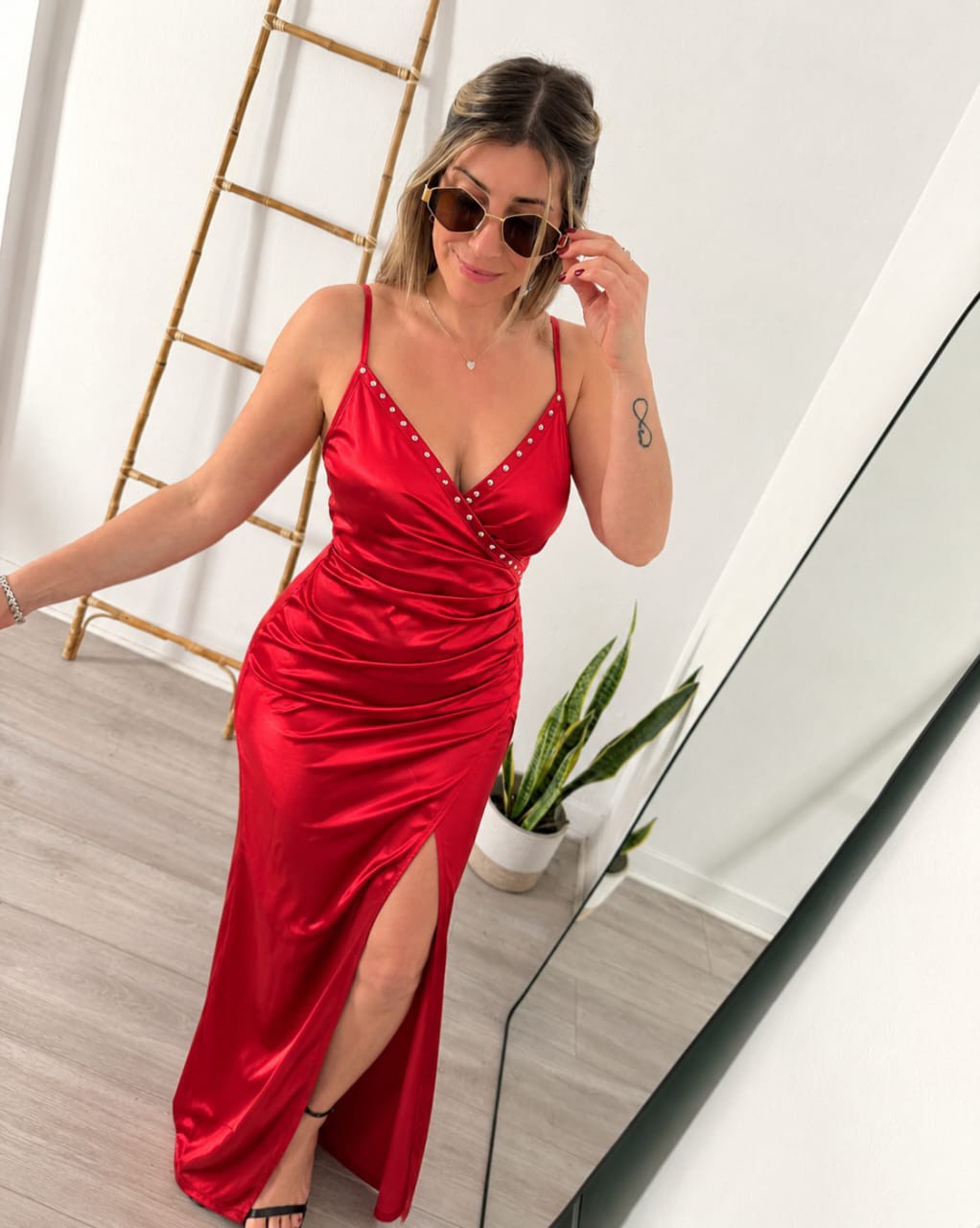 Vestidos Saten - Imagen 2