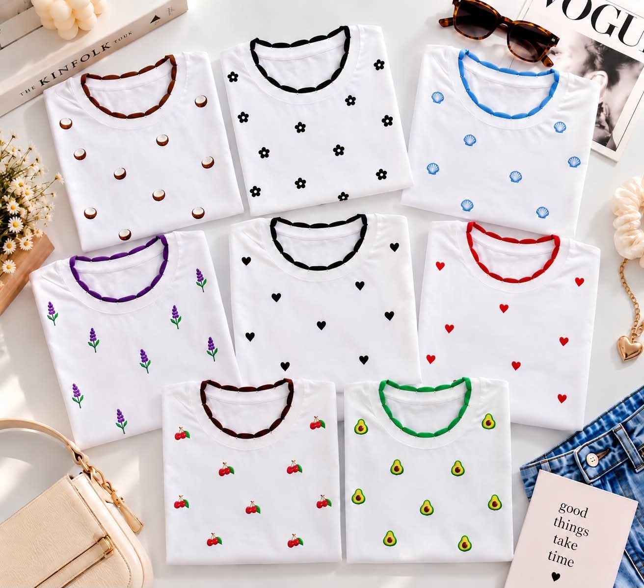 Remera Cuello Tejido (leer Descripción) - Imagen 3