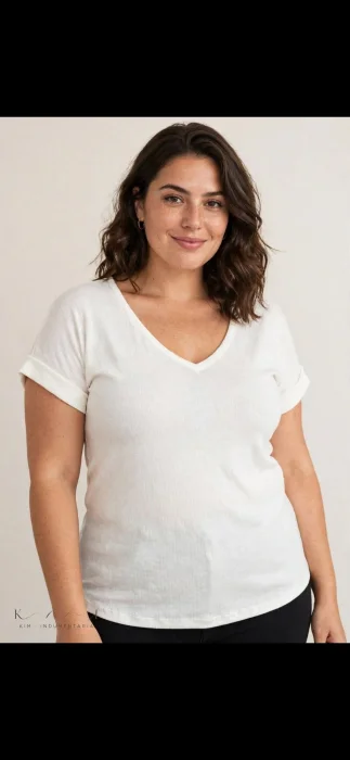 Remeras Surtidas para Mams Cey Vizcosa Tul Brillo