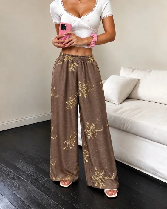Pantalon Palazzo Importados