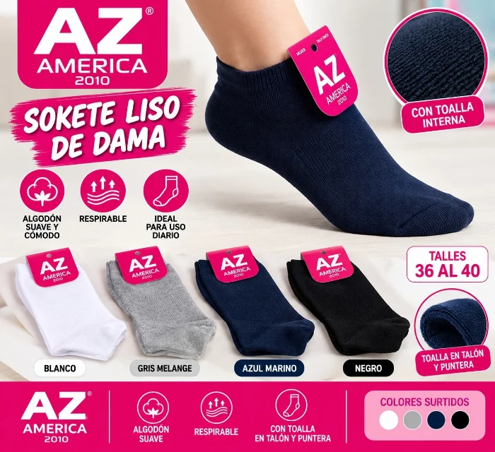 Medias Soquete de Dama