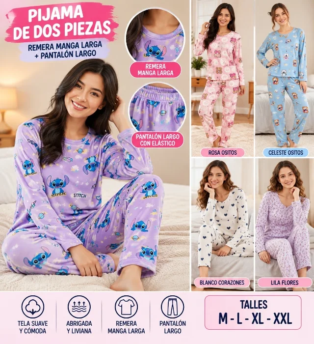 Pijamas de 2 Piezas Morly Importado