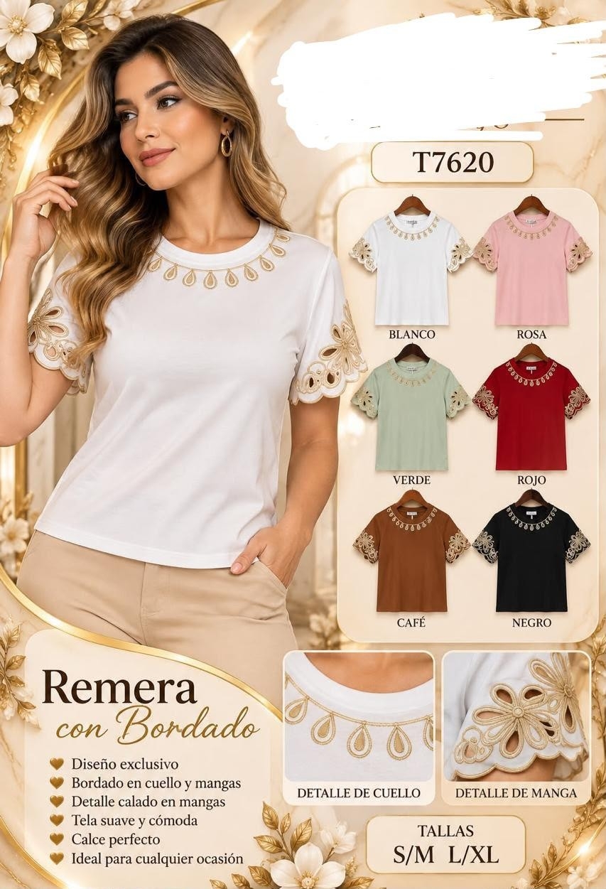 Remera Bordada - Imagen 2