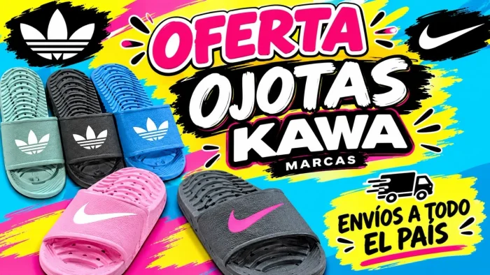 Ojotas Kawa Adultos por Docena Surtida