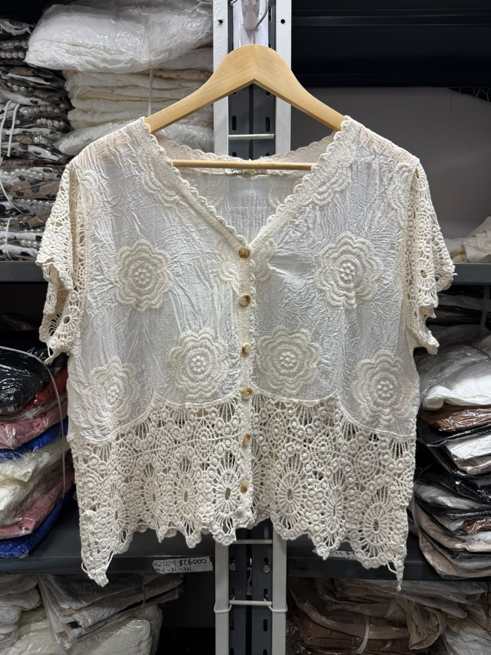 Camisa Botón Lino Importado - Imagen 3