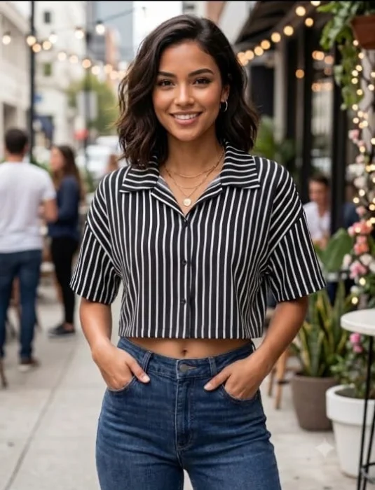Camisa Lino de Dama