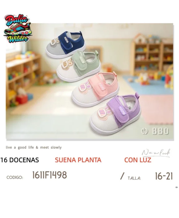 Zapas de Bebé con Luz y Chifle