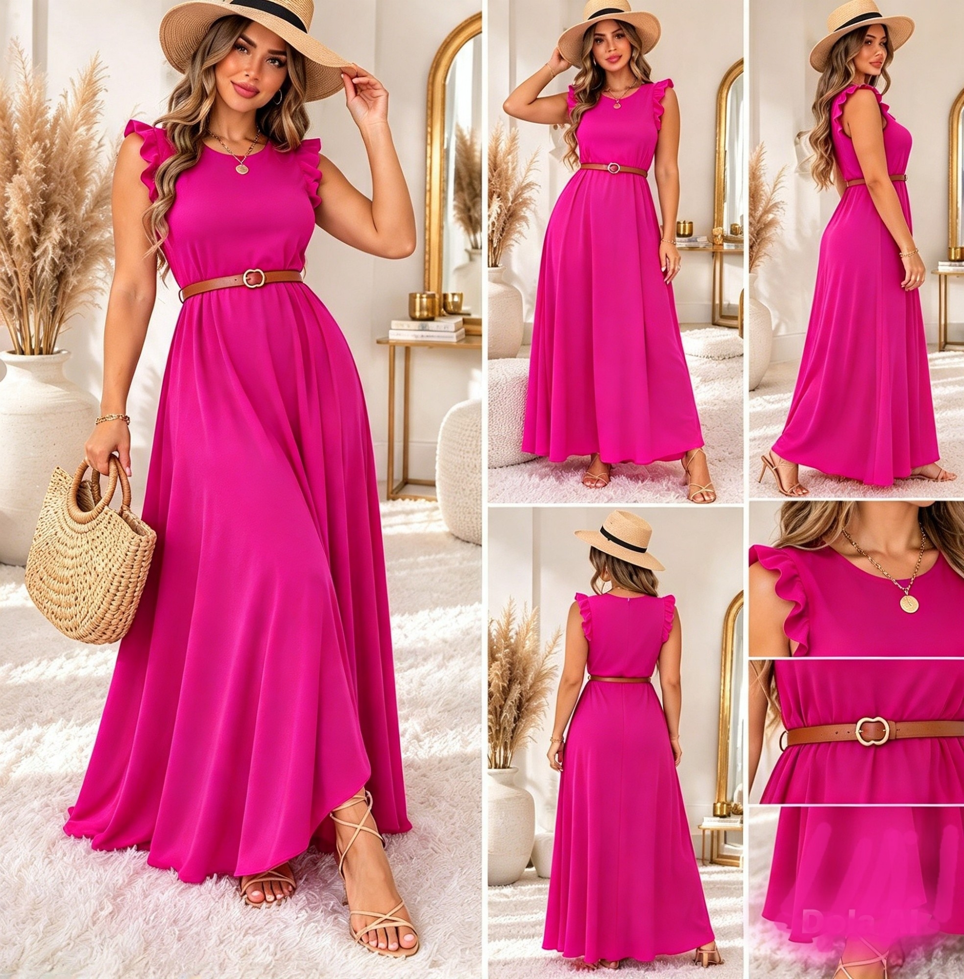 Vestido Largo Mujer - Imagen 3
