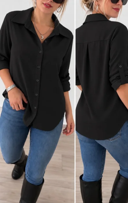 Camisa 3/4 Liso