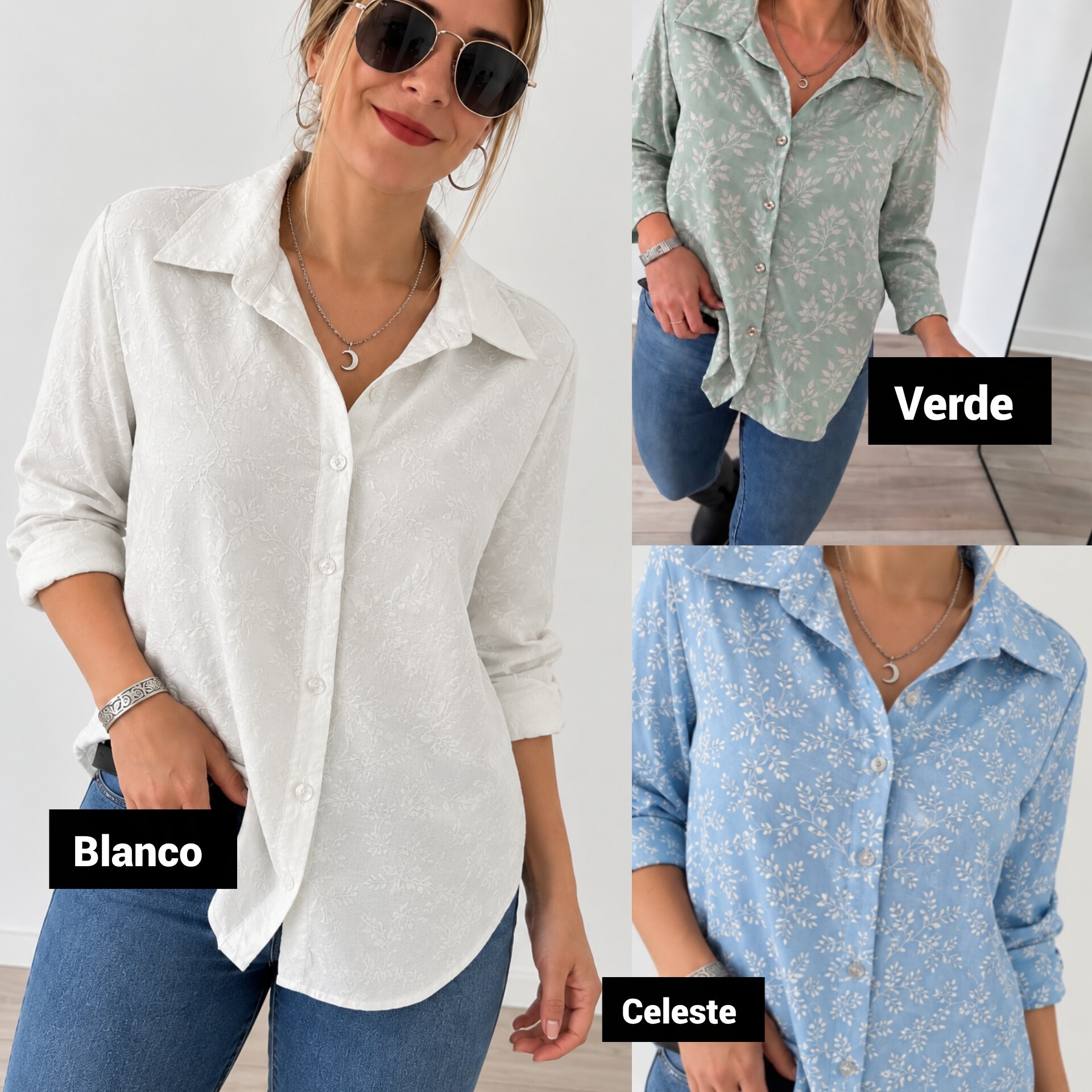 Camisa 3/4 Estampado - Imagen 3