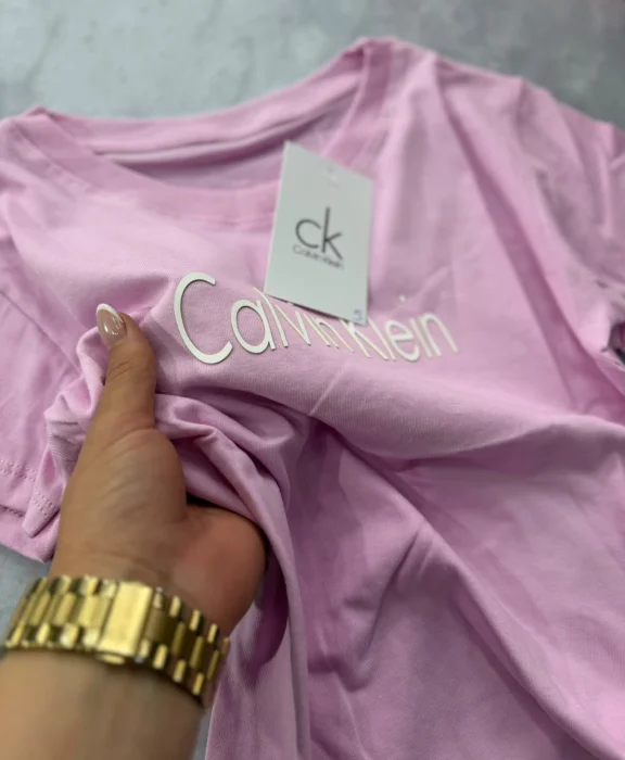 Remera Ck Logo 3d