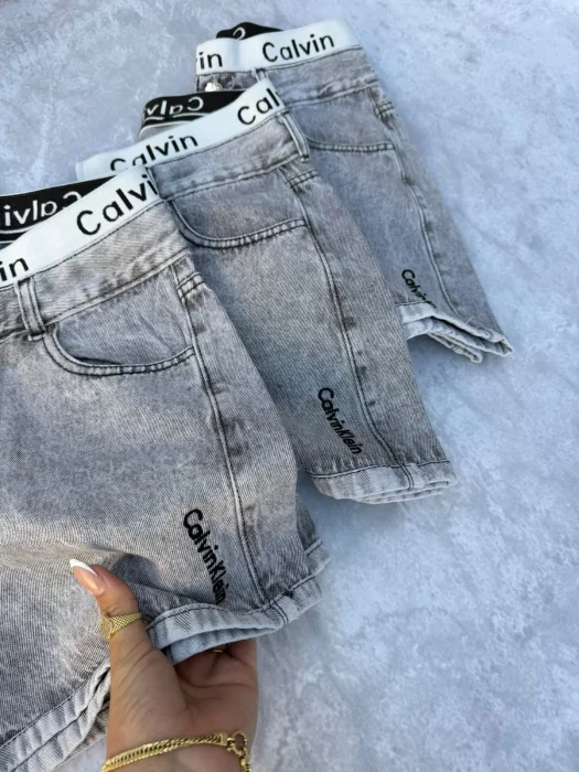 Short Ck Logo Bordado