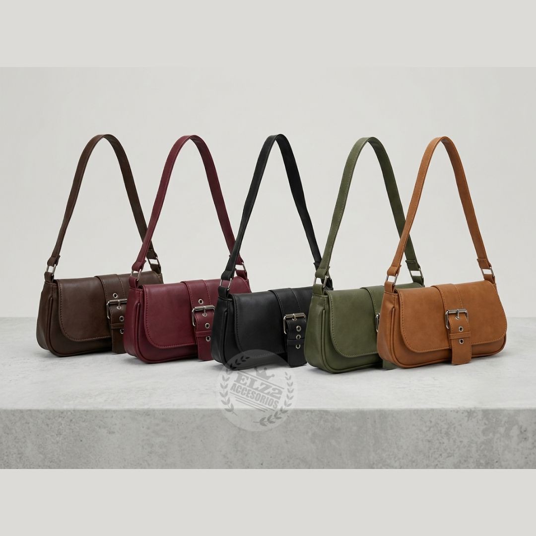 Mini Bags con Tapa y Hebilla al Medio - Imagen 2