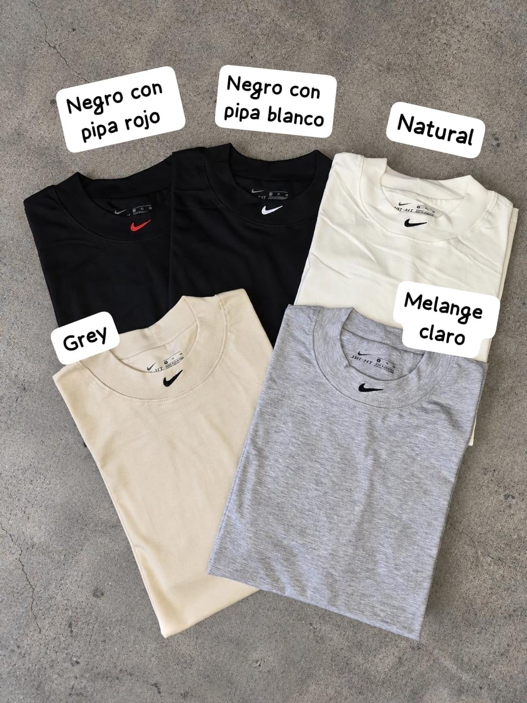 Remera Nk Pipa Bordada - Imagen 2