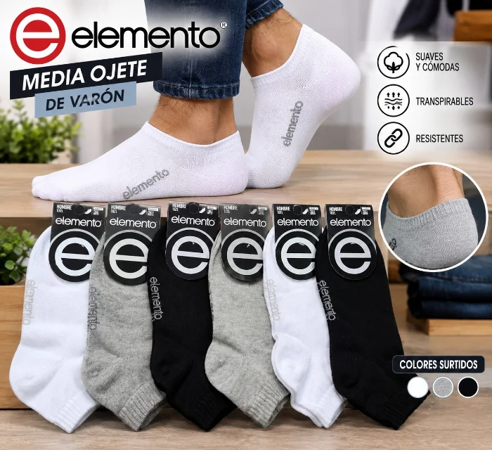 Sique Te de Varon Elemento Original 100%algodon