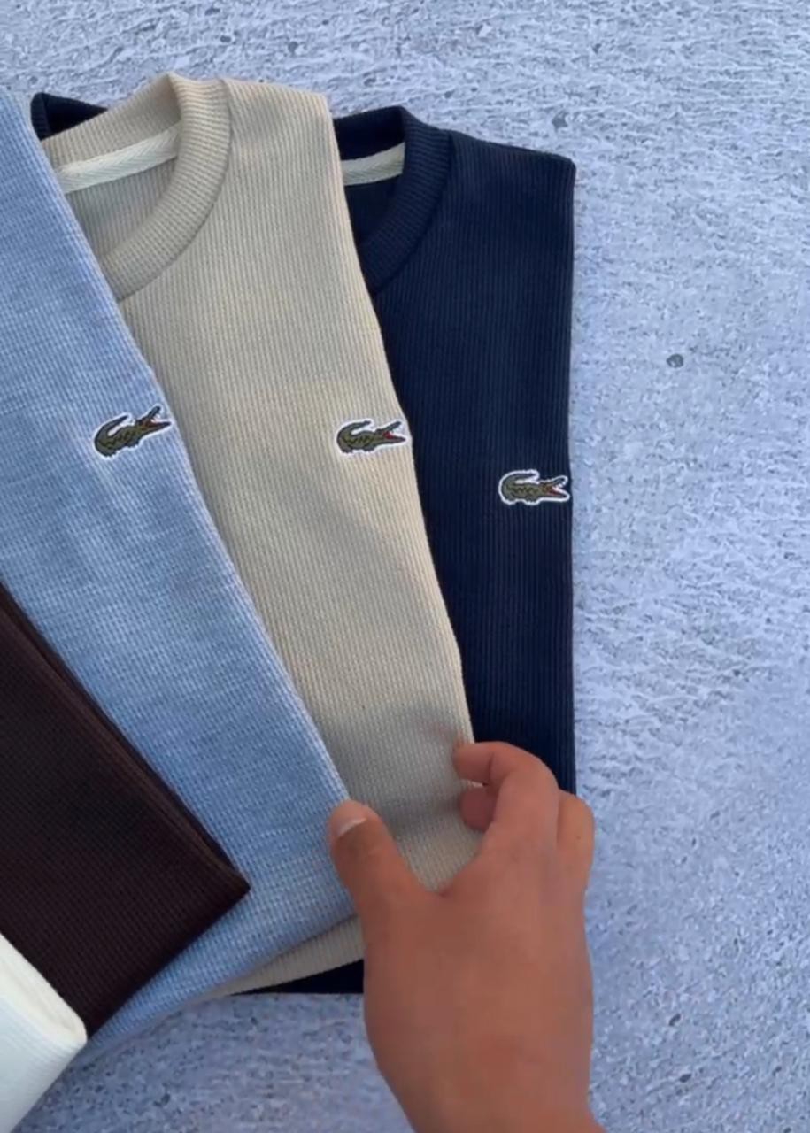 Remera Lacoste Bordado con Botones - Imagen 2