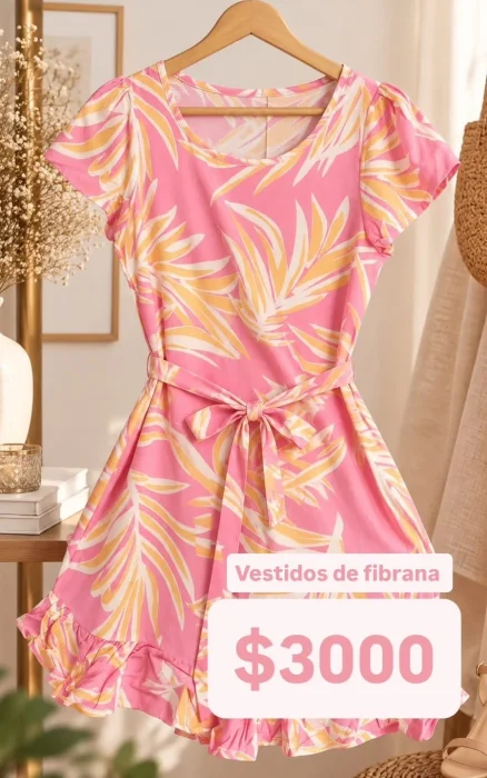 Vestido Fibrana