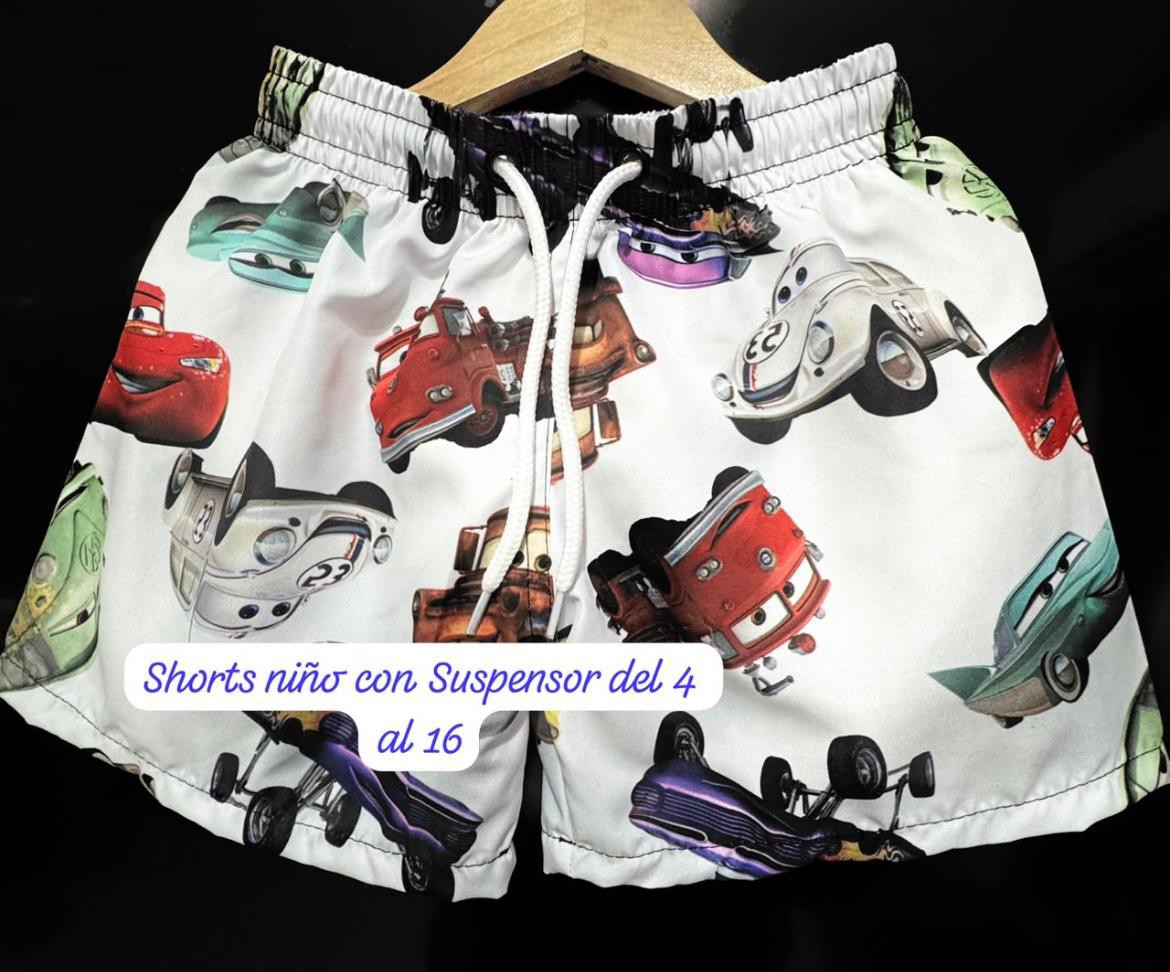 Short de Niño con Suspensor Sublimado - Imagen 2