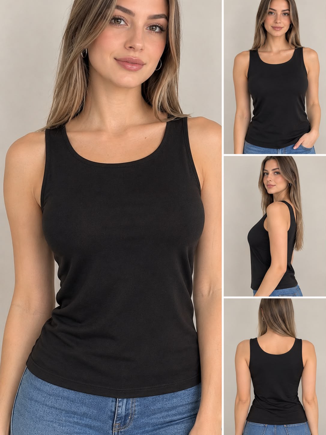 Musculosas C/ Taza Incorporado (push Up) - Imagen 2
