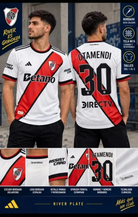 Camiceta River Escudo Bordado