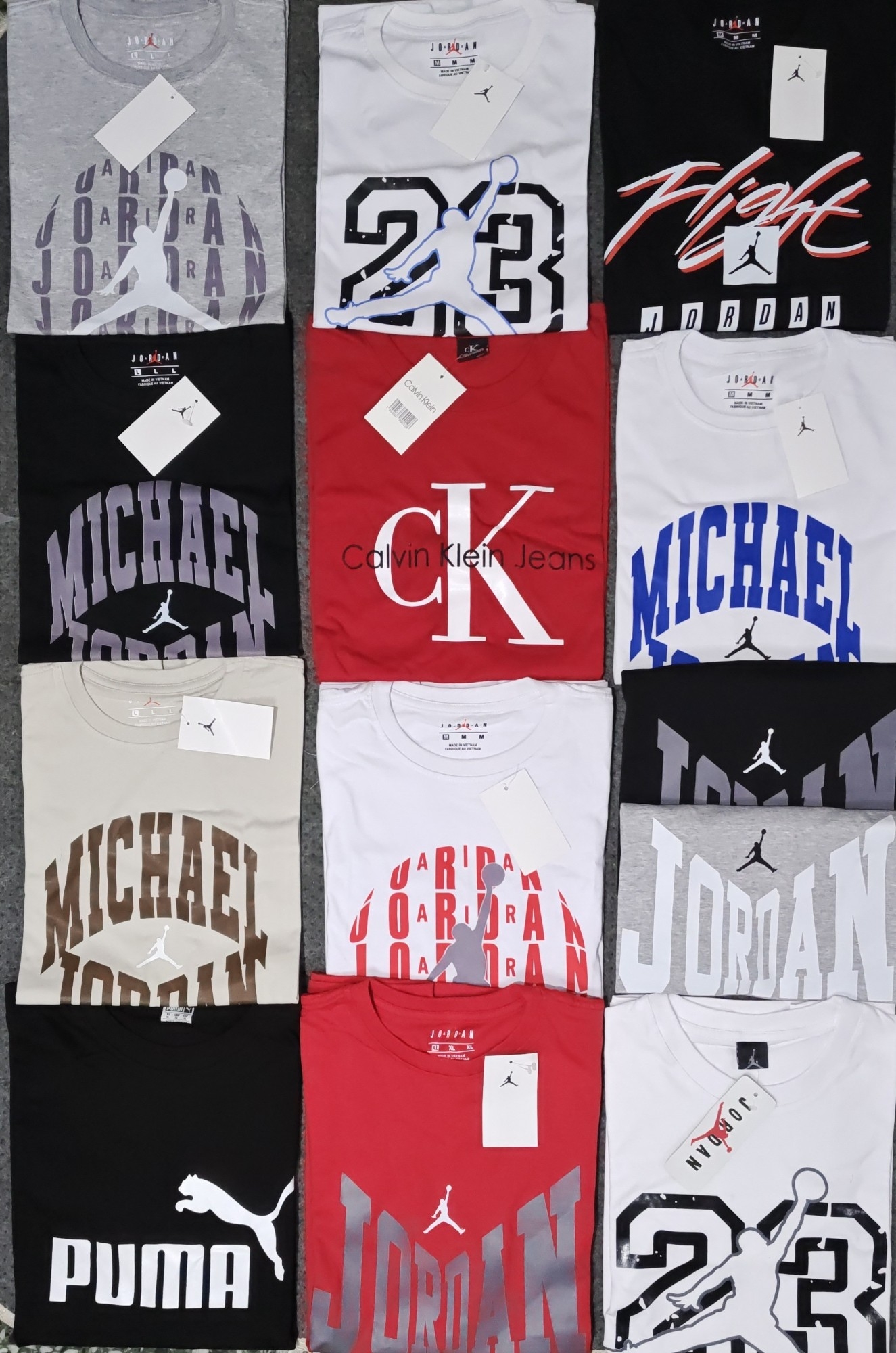 Pack X 10 Remeras Algodon Peinado - Imagen 4
