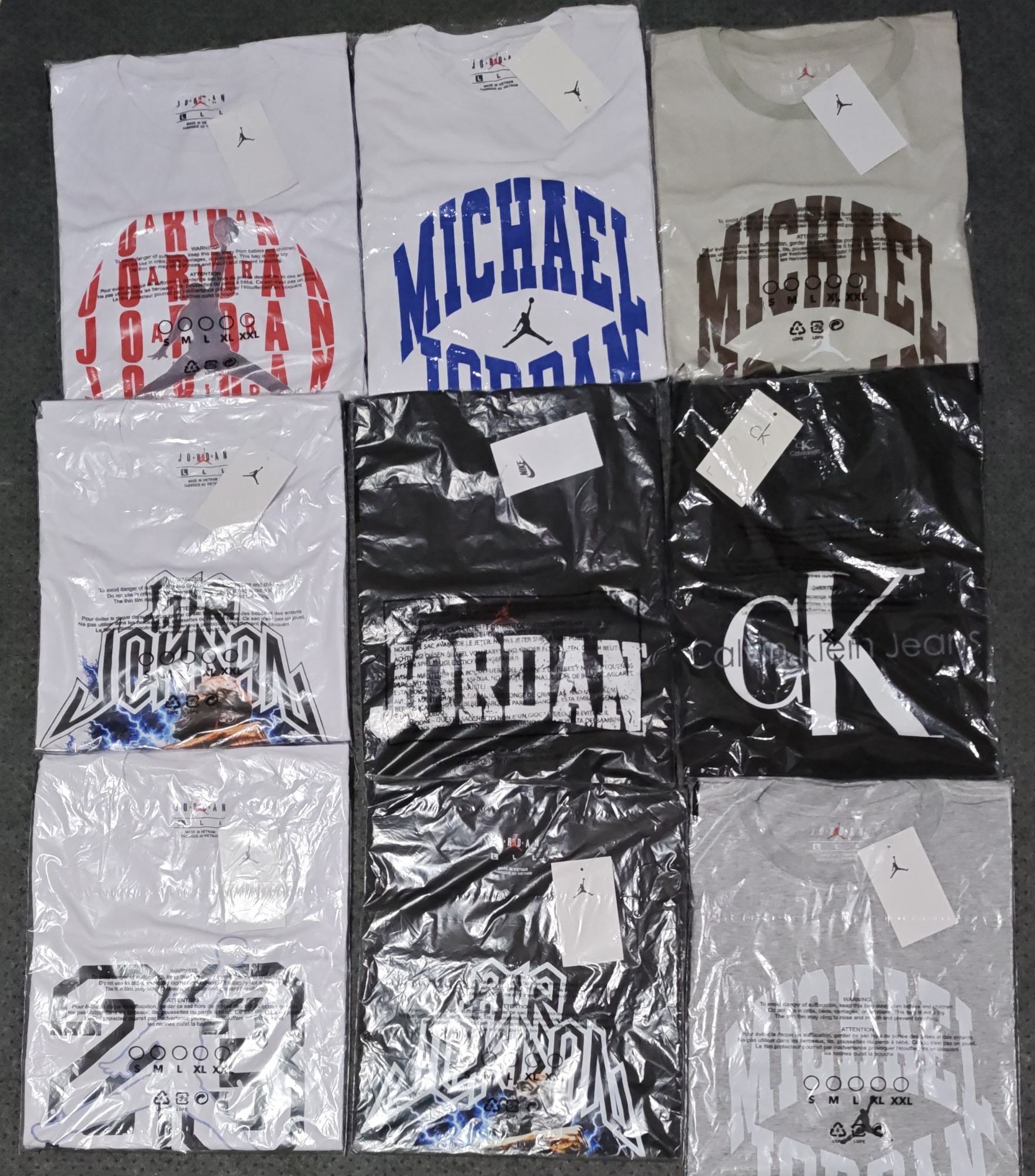 Pack X 10 Remeras Algodon Peinado - Imagen 6