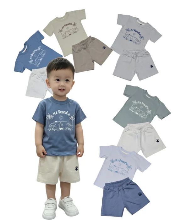 Conjunto Bebe Algodon Premium