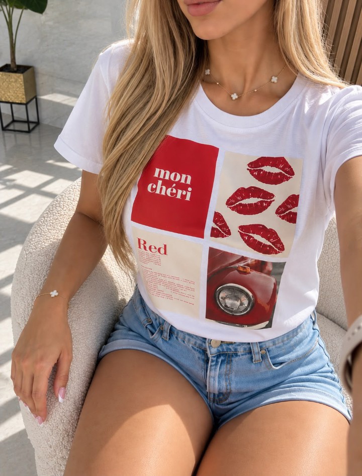Remera Mon Cheri Algodón - Imagen 2