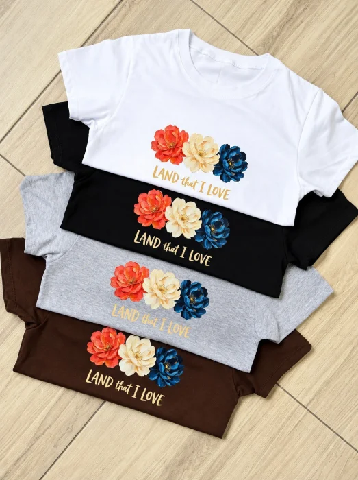 Remera Baby Tee Land That I Love Algodón