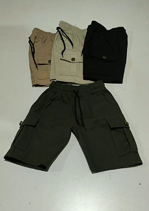 Bermudas de Gabardina