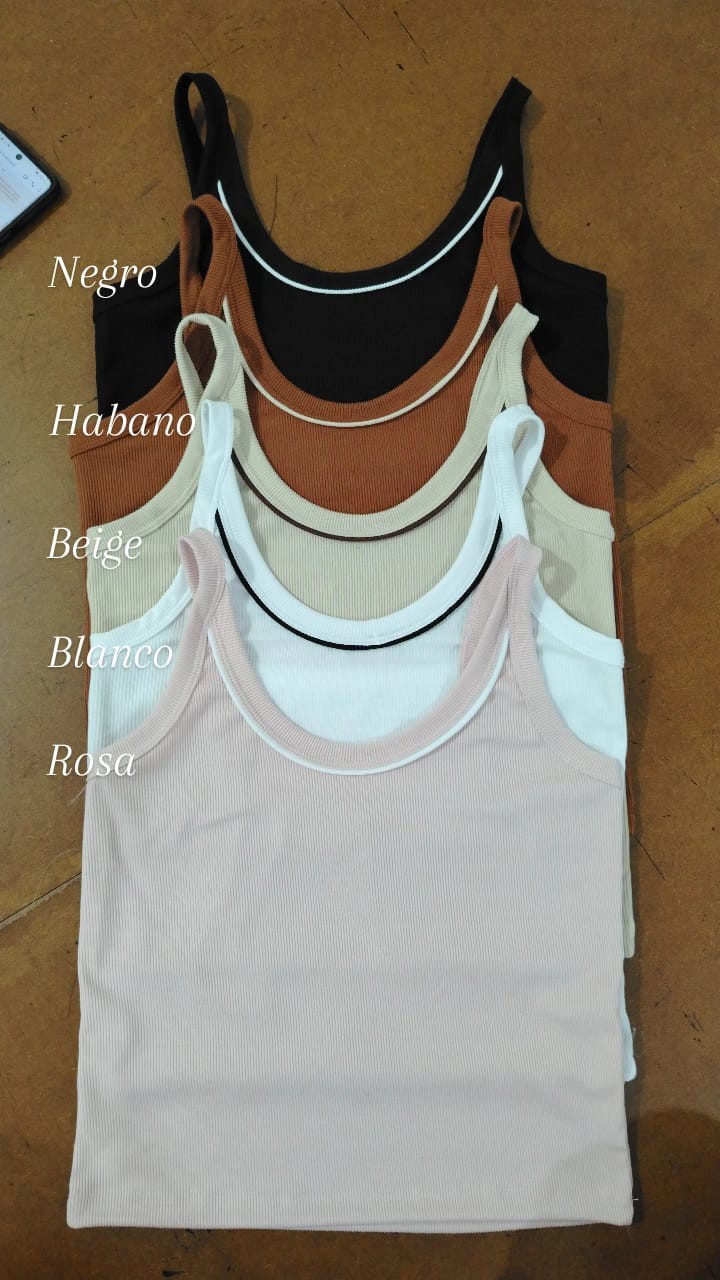 Top con Vena (musculosa Bretel) - Imagen 2