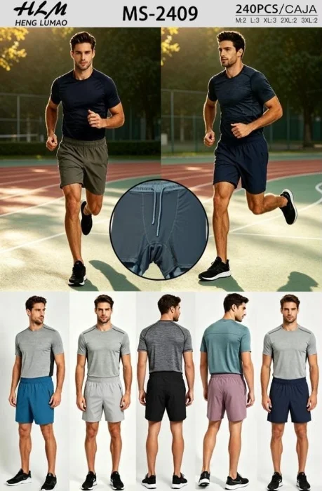 Short Dep. C/calza Hombre Hlm Cód: 2409