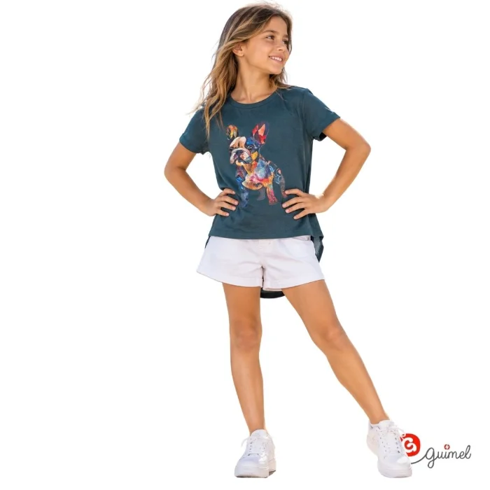 12203	remera Nena Teen Mc Bulldog