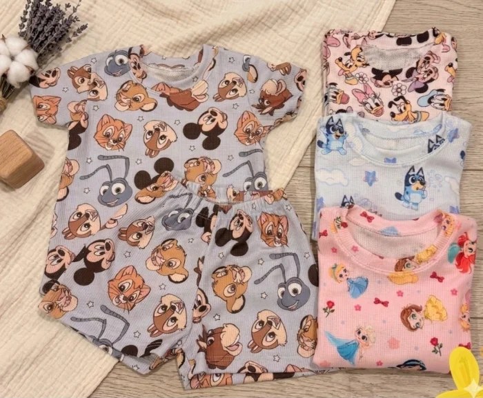 Conjunto Wafle Bebes 2 3 4 5