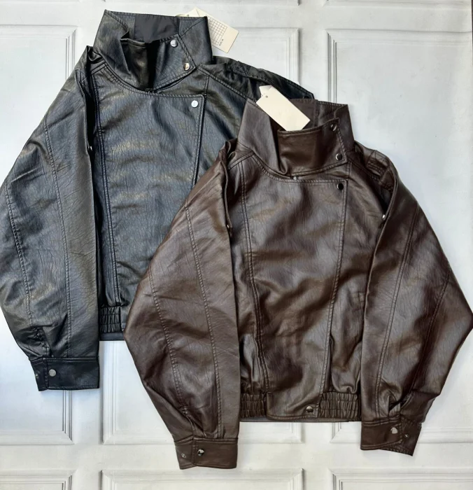 Bomber Ecocuero Over Tmill Cód: 654