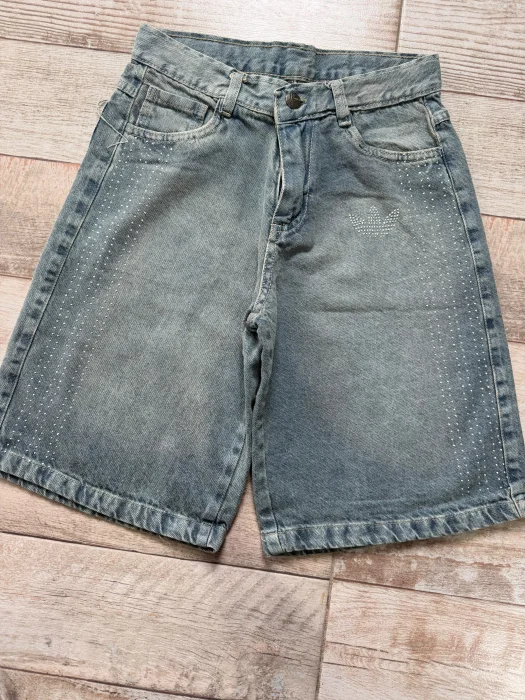 Bermuda Baggy con Brillo