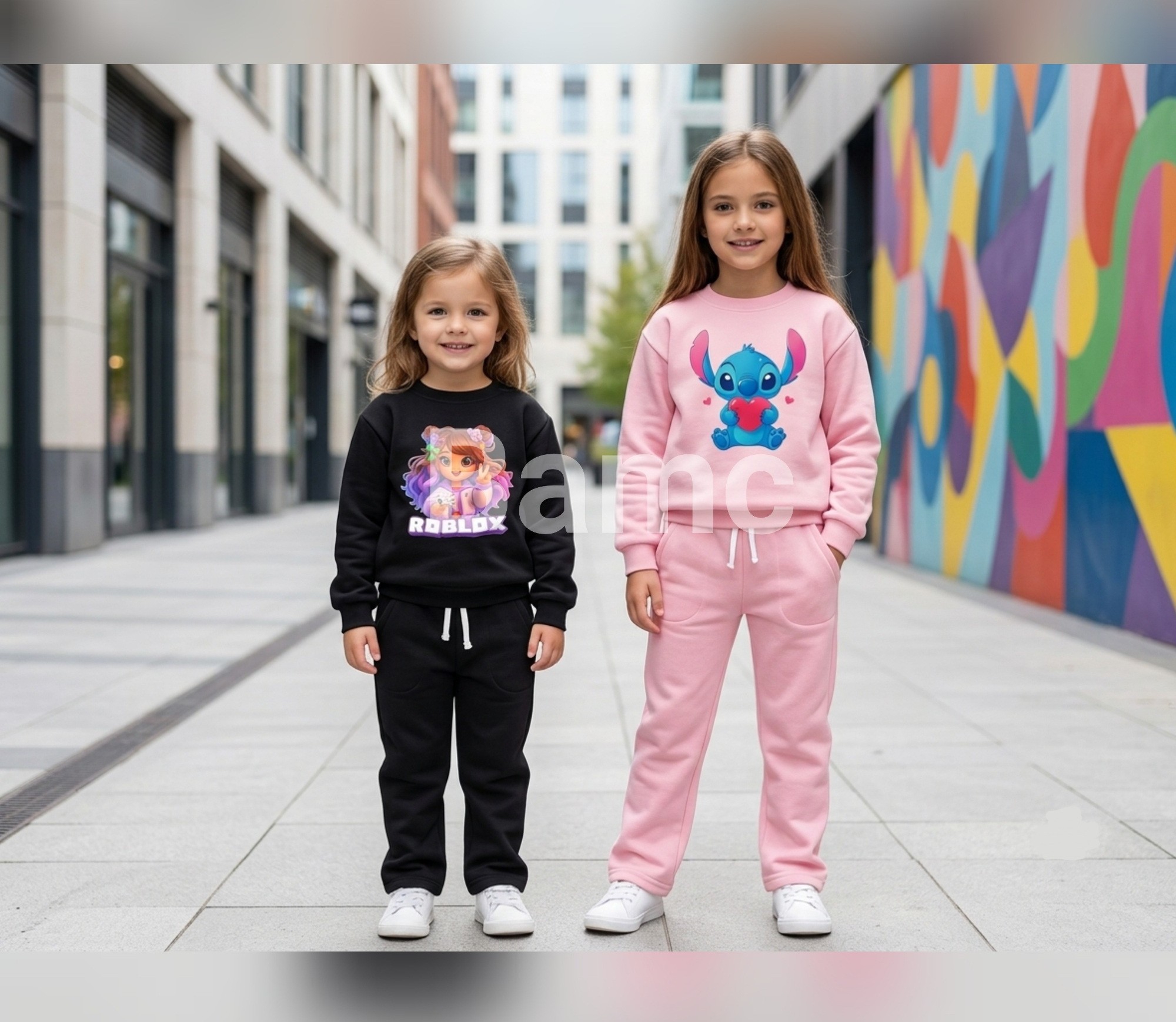 Conjunto Frisa Algodón de Niña - Imagen 2