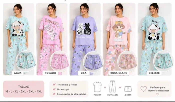 Pijama 3 Piezas