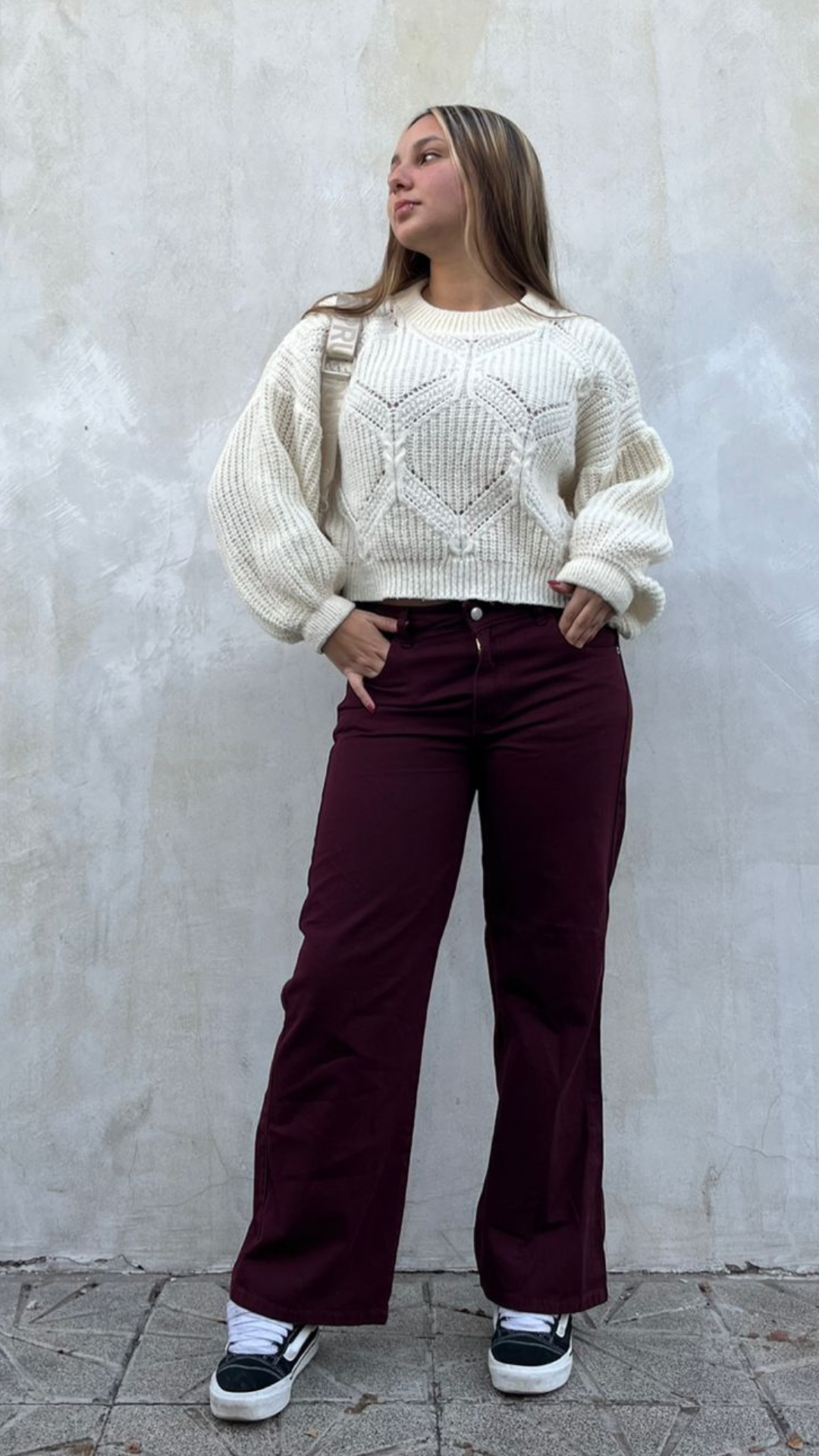 Wide Leg Bordo Gabardina Art 151 - 151_c.png