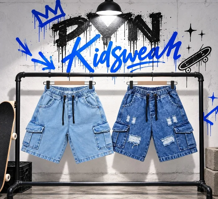 Bermuda Baggy Cargo Jean