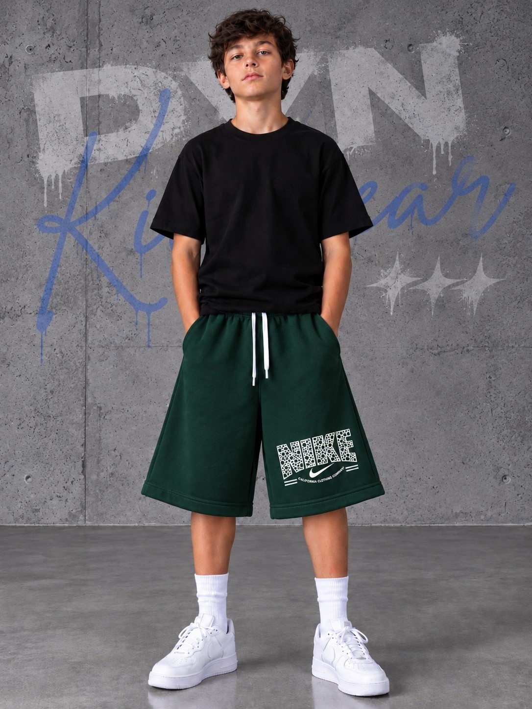 Bermuda Baggy con Diseño Rustico - Imagen 2