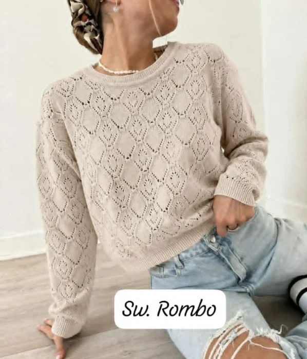 Sweater  Rombo Acalado